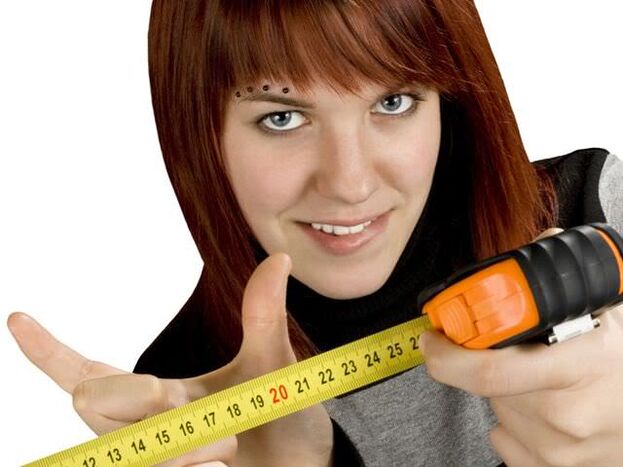 阴茎增大练习的显着效果。